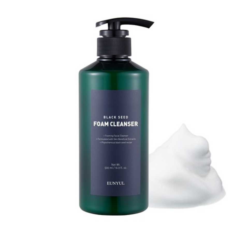 Пенка для умывания Eunyul Black Seed Foam Cleanser, 500 мл