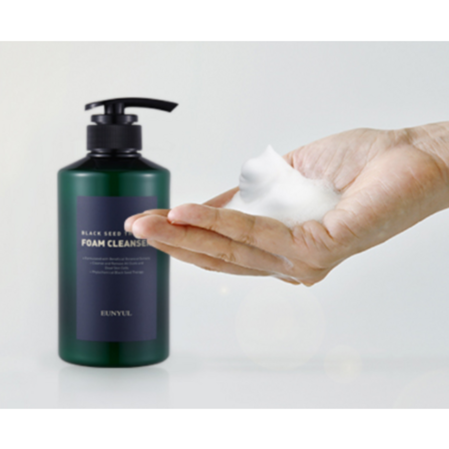 Пенка для умывания Eunyul Black Seed Foam Cleanser, 500 мл