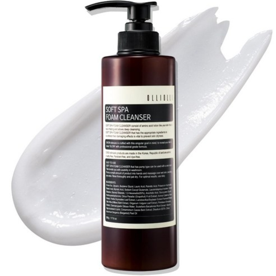 Пенка для умывания с водой из горячих источников Olliolli, 500 г (скидка -48%)