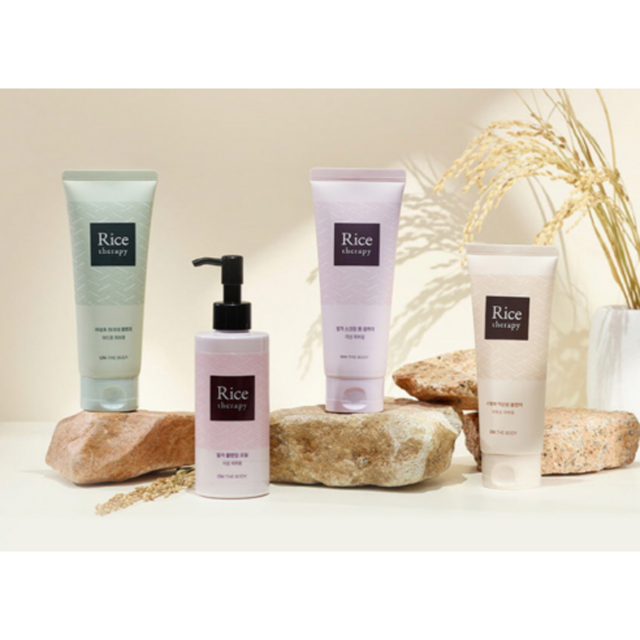 Очищающее средство-скраб из рисовых отрубей для тела Rice Therapy, 150 г (скидка -55%)