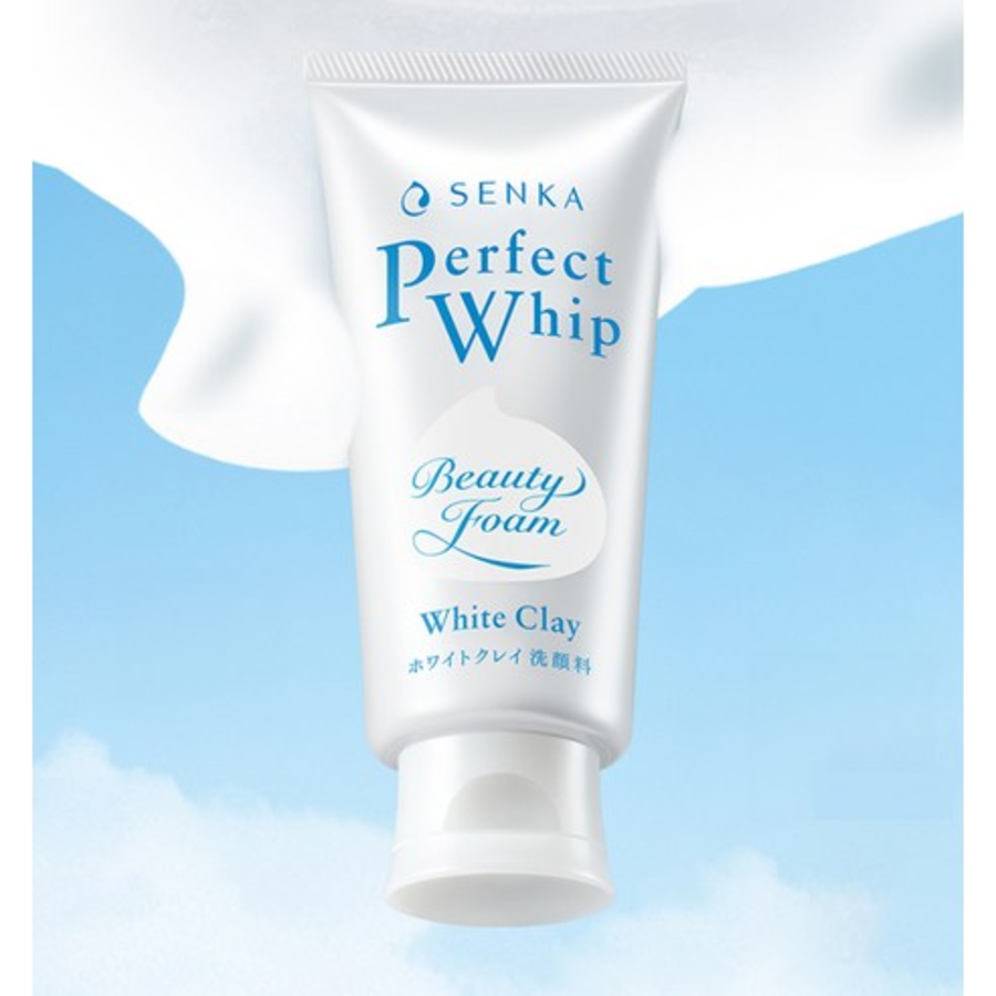 Очищающая пенка с белой глиной Senka Perfect, 120 г (скидка -30%)