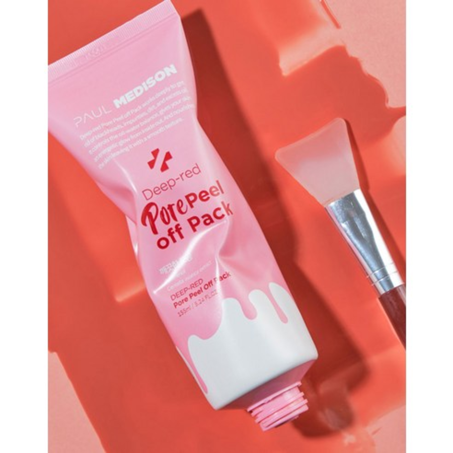 Маска для очищения пор Paul Medison Deep Red Pore Peel Off Pack, 155 мл