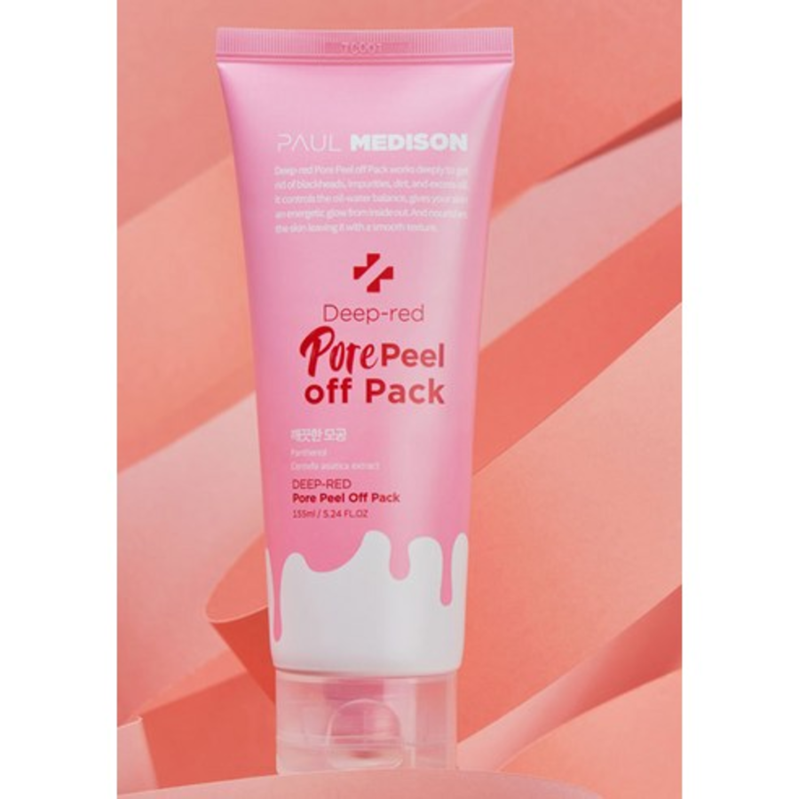 Маска для очищения пор Paul Medison Deep Red Pore Peel Off Pack, 155 мл
