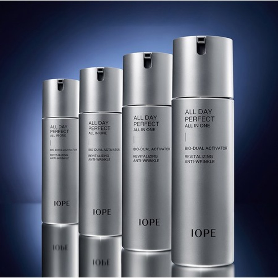 IOPE ДЛЯ МУЖЧИН НА ВЕСЬ ДЕНЬ, ИДЕАЛЬНОЕ средство "ВСЕ В ОДНОМ", 120 мл (скидка -38%)