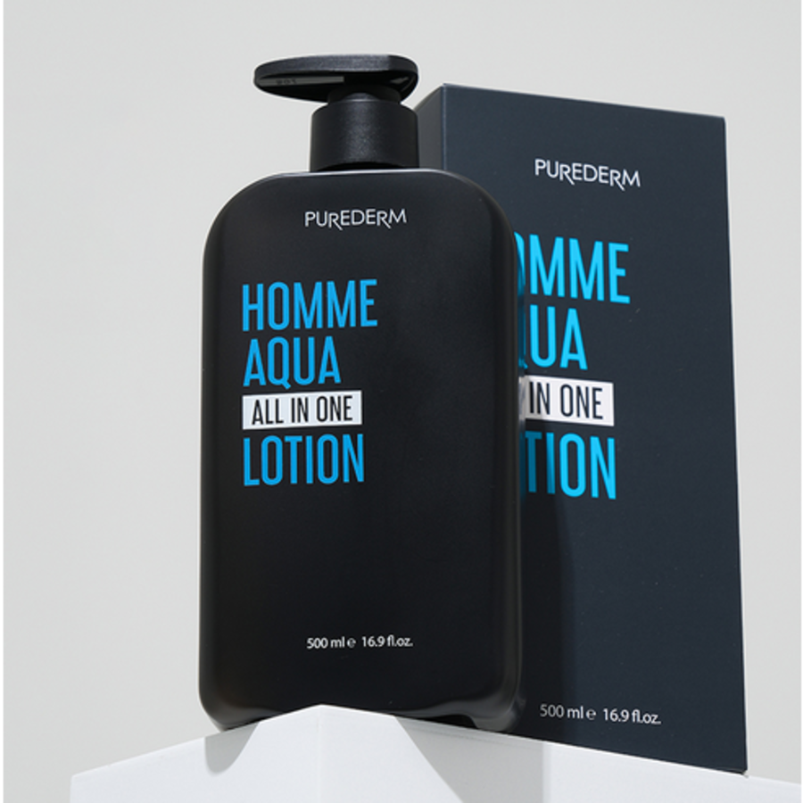 Универсальный лосьон Purederm Homme Aqua, 500 мл (скидка -14%)