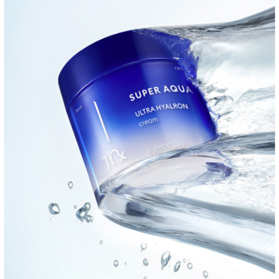 УЛЬТРАГИАЛУРОНОВЫЙ КРЕМ MISSHA SUPER AQUA, 70 мл, 1 шт (скидка -51%)