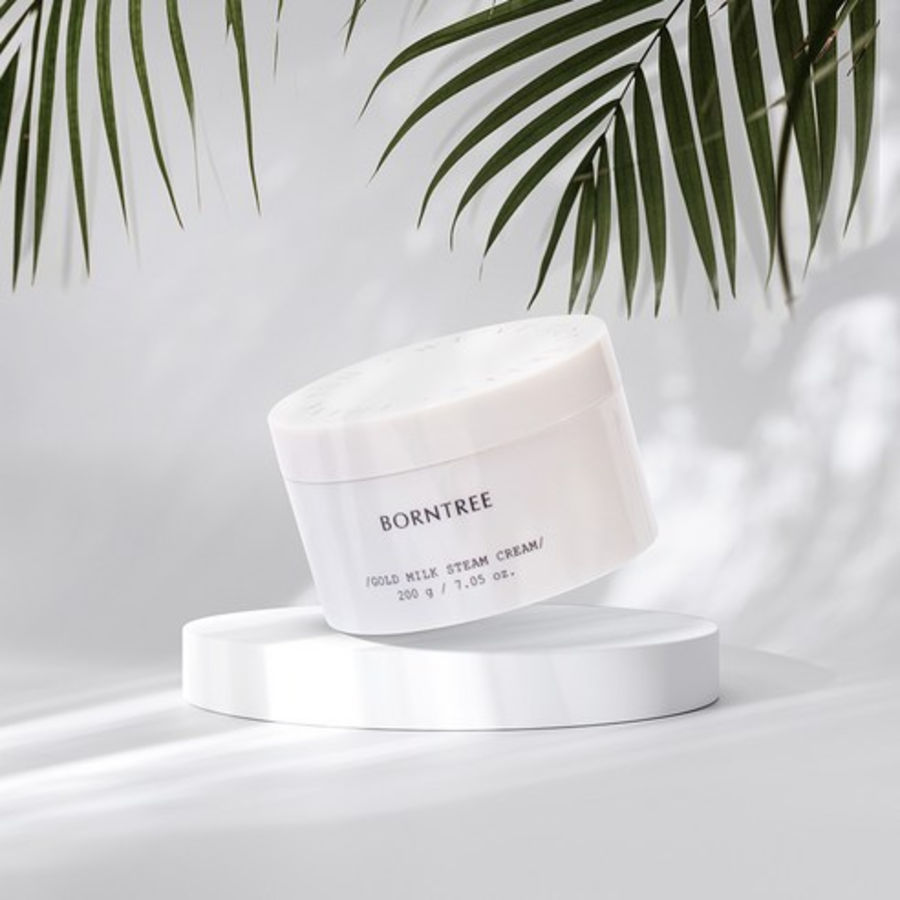 Bontree Gold Milk Steam Cream, 200g, 1шт (скидка -49%)