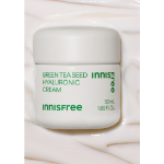 Увлажняющий крем с гиалуроновой кислотой из семян зеленого чая Innisfree New, 50 мл (скидка -40%)