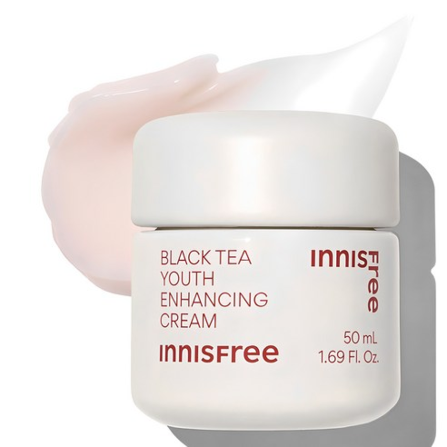 Крем для придания молодости и эластичности Innisfree New Black Tea, 50 мл (скидка -40%)
