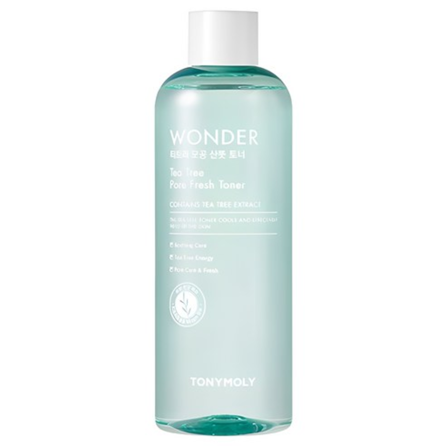 Освежающий тоник для пор Tony Moly Wonder Tea Tree, 500 мл (скидка -31%)