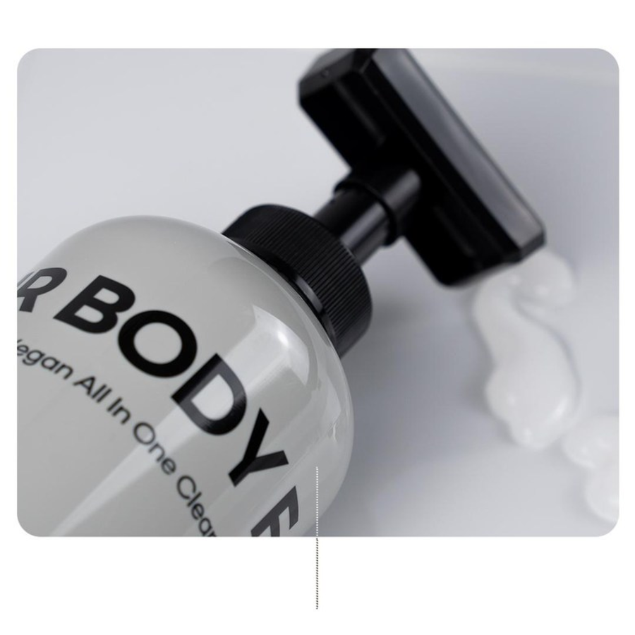 Универсальный очищающий шампунь для тела Easy Vegan «Все в одном», который заставит моего мужчину принять душ 500 мл, 500 мл, 1 шт.
