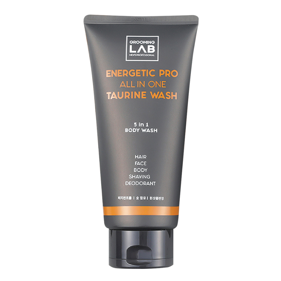 Grooming Lab Мужской универсальный гель для душа с таурином Energetic Pro, 300 мл, 1 шт. (скидка-17%)