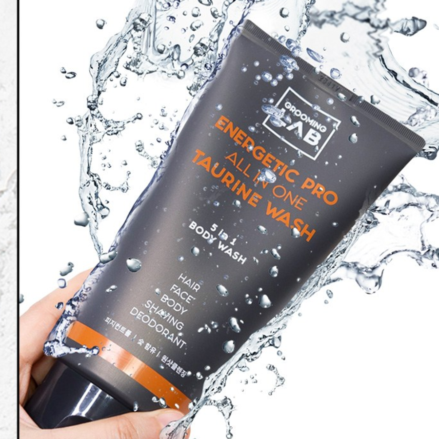 Grooming Lab Мужской универсальный гель для душа с таурином Energetic Pro, 300 мл, 1 шт. (скидка-17%)
