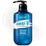 Универсальный гель для душа Muro Man's Antivi с ароматом синих феромонов, 510 мл, 1 шт.
