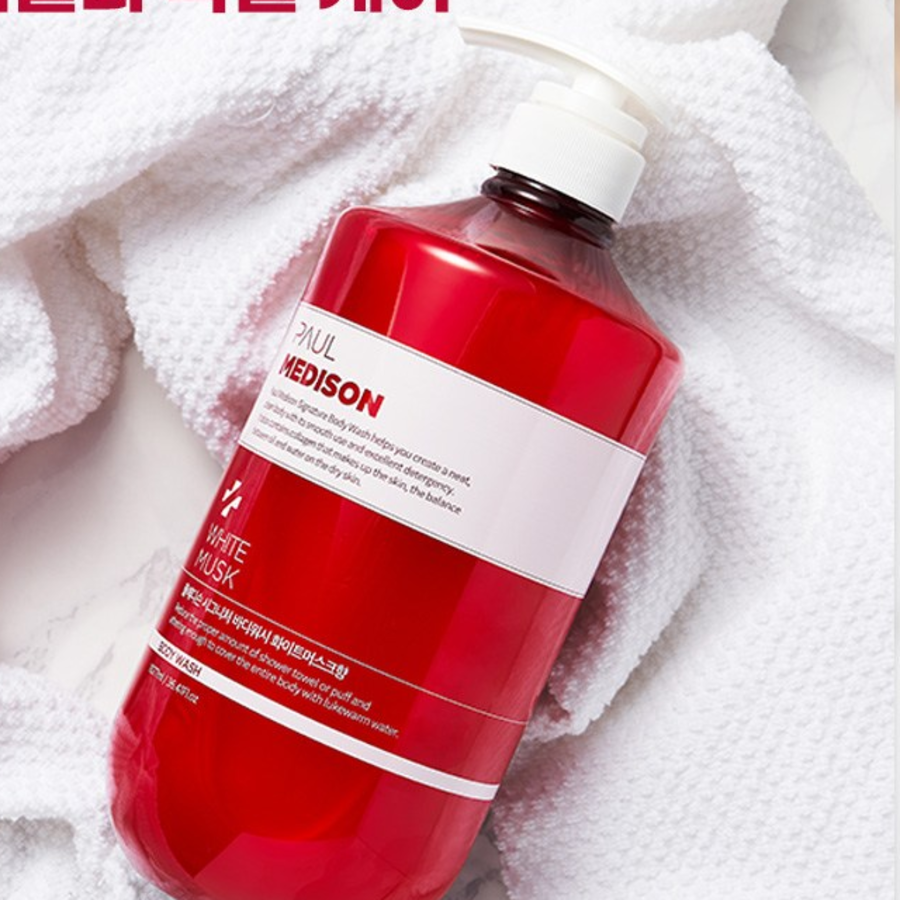 Paul Medison Signature Гель для душа с белым мускусом, 1,077 л, 1 шт. (скидка-4%)