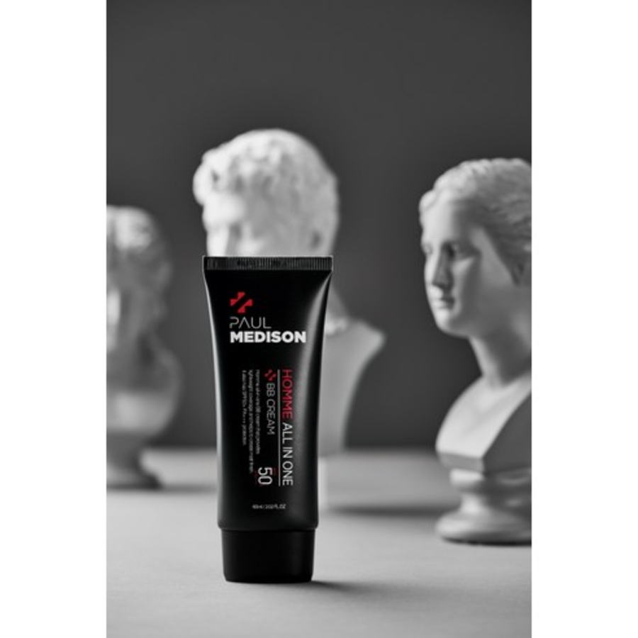 Универсальный ВВ-крем Paul Medison Homme, 60 мл, SPF 50+ PA+++ (скидка-44%)