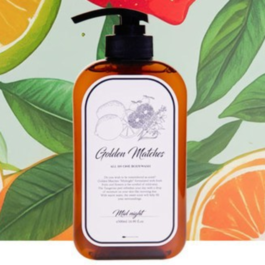 Golden Matches Универсальный шампунь и гель для душа Midnight, 500 мл, 1 шт. (скидка-37%)