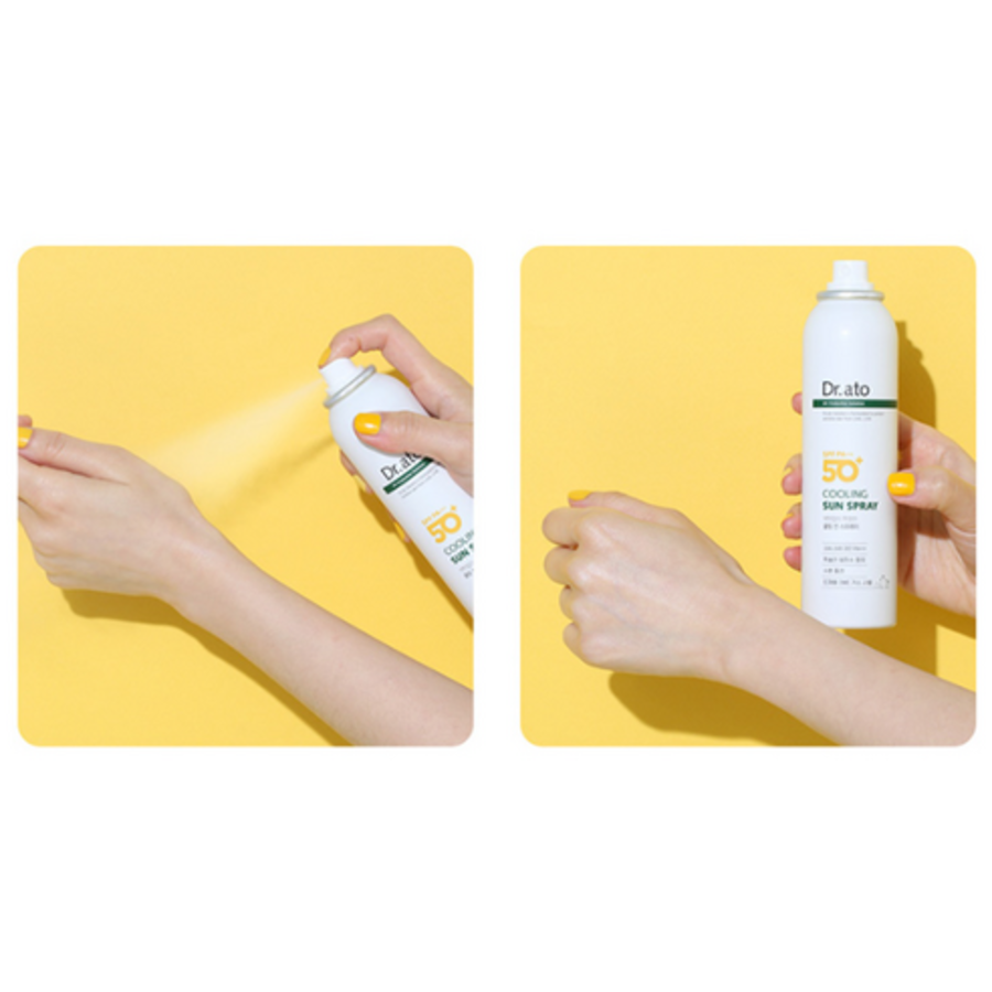 Охлаждающий солнцезащитный спрей Dr. Ato SPF50+ PA+++
