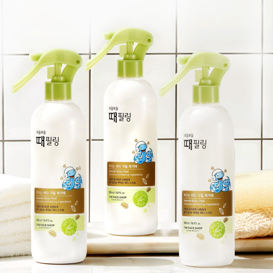 The Face Shop Мягкий пилинг-скраб для тела, 500 мл, 1 шт. (скидка-43%)