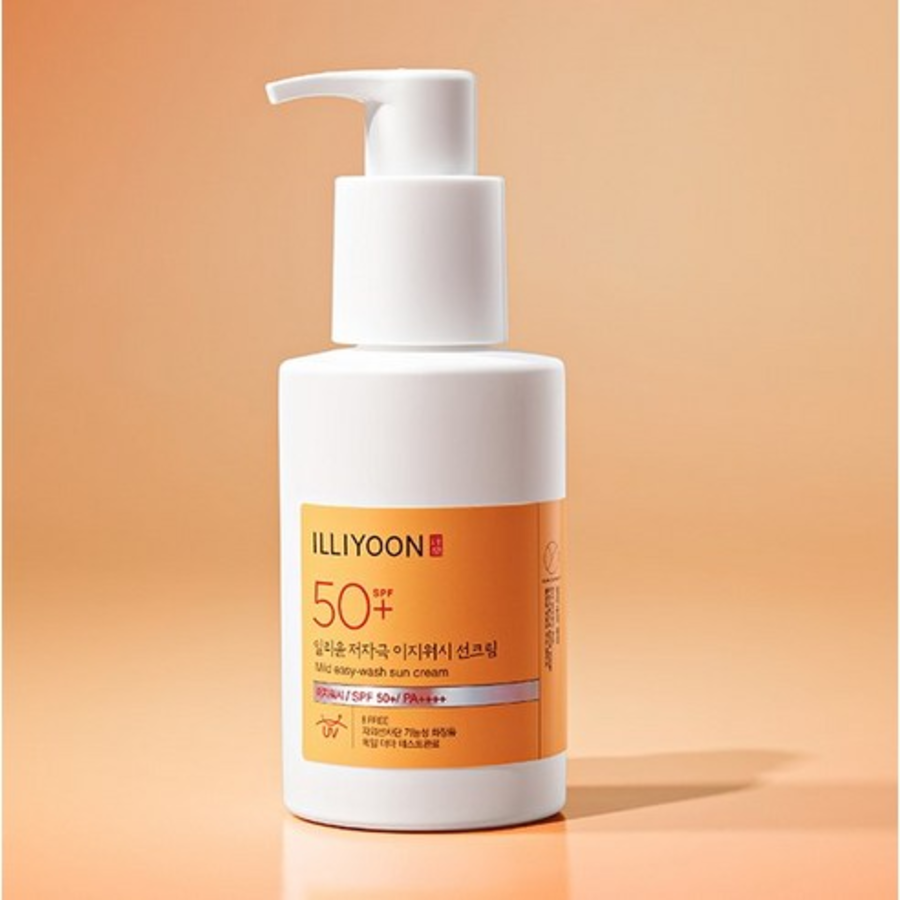 Солнцезащитный крем Illiyoon с низким уровнем раздражения, легко смываемый SPF50+ PA++++ (скидка-37%)