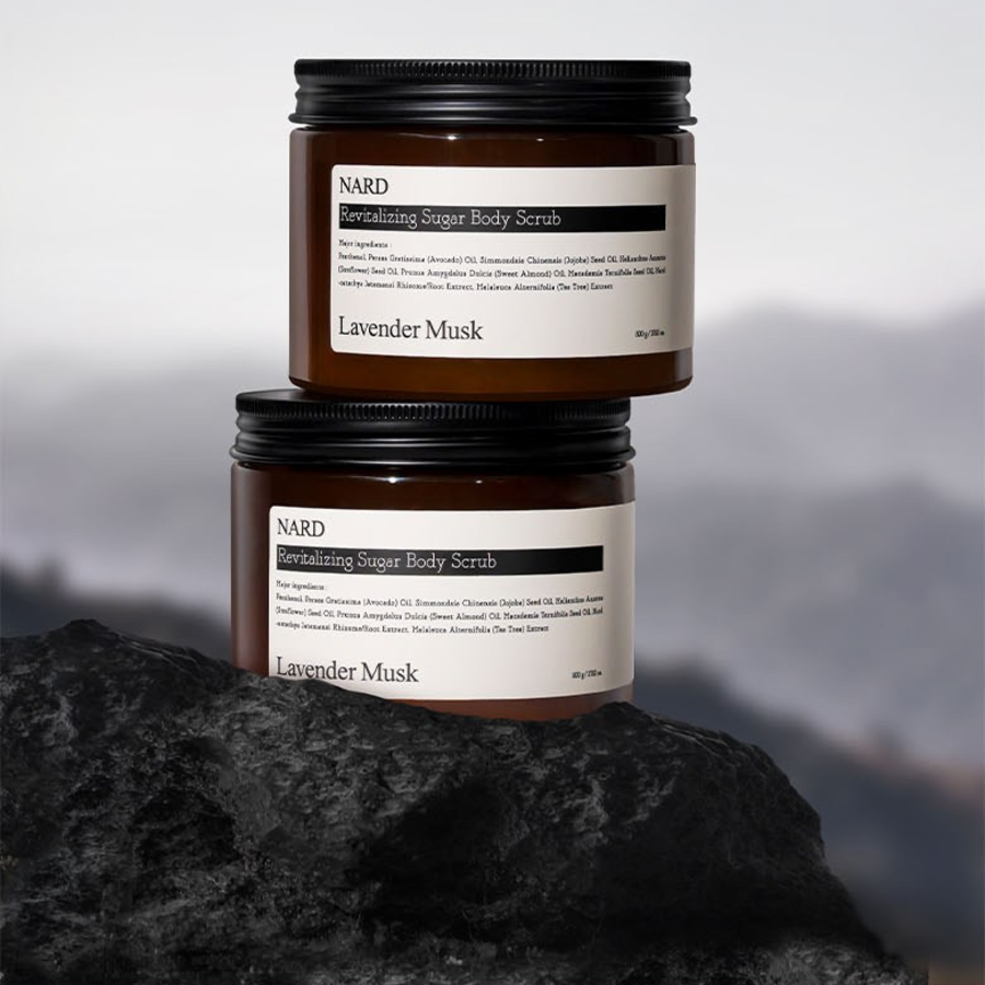 Nard Bouquet Garni Восстанавливающий сахарный скраб для тела с ароматом лаванды и мускуса, 500г, 1шт (скидка-50%)