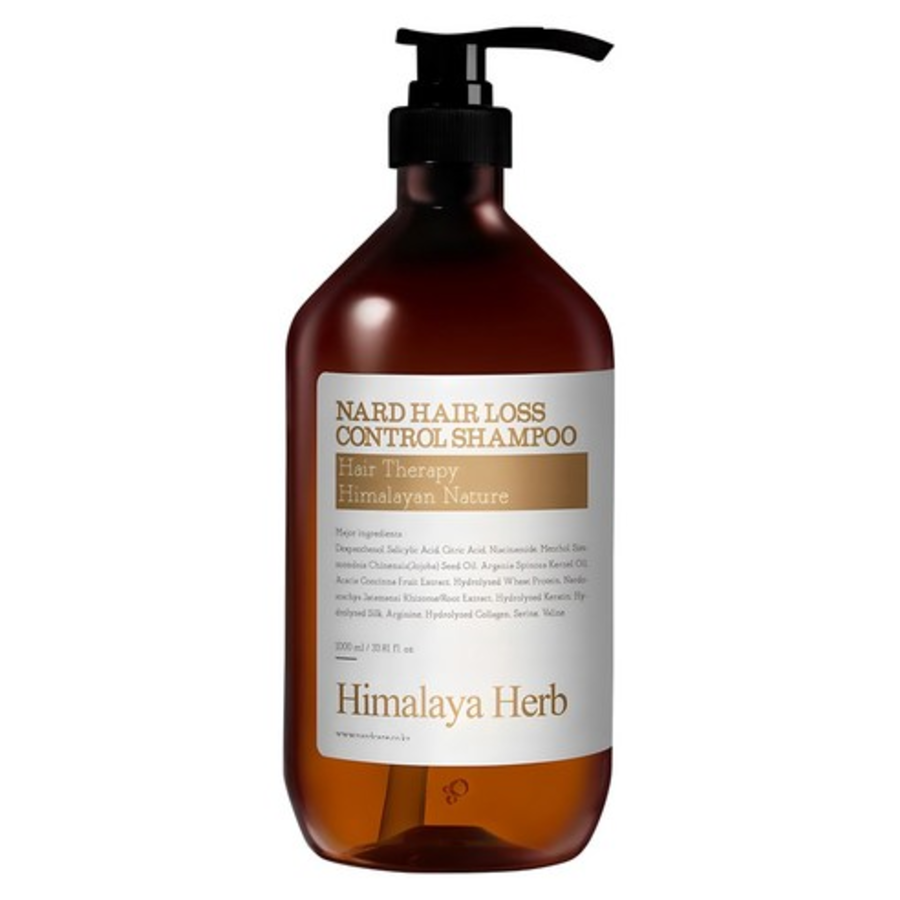 Шампунь для снятия симптомов выпадения волос и ухода за кожей головы Aroma Herb, 1 л (скидка -53%)