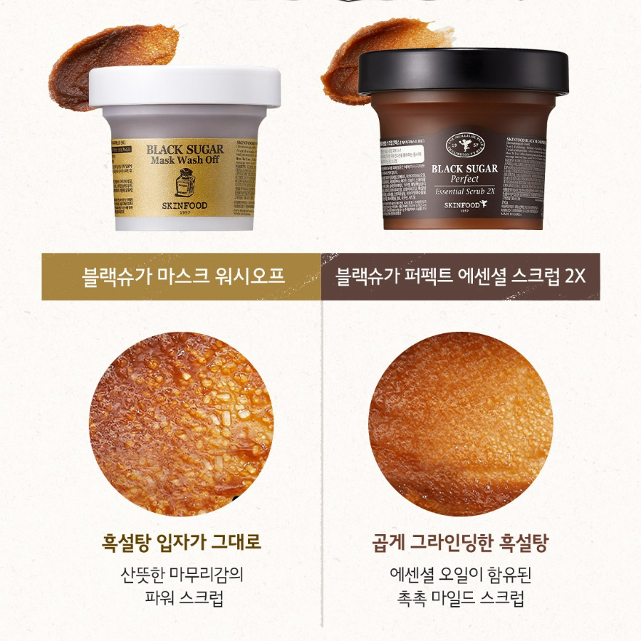 Skinfood Смываемая маска с черным сахаром, 120 г