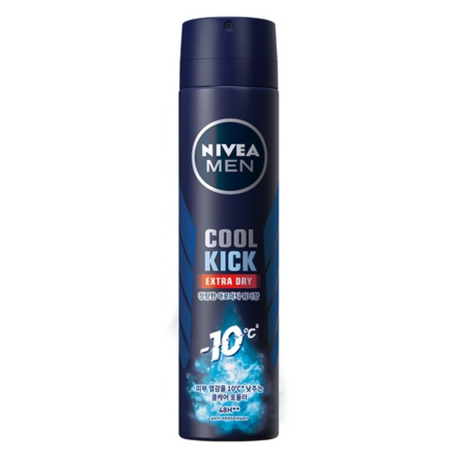 Nivea Men Cool Kick Дезодорант-спрей, 200мл, 1шт (скидка-34%)