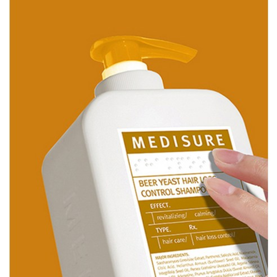 Шампунь против выпадения волос на пивных дрожжах MediSure, 1 л, 1 шт (скидка -50%)