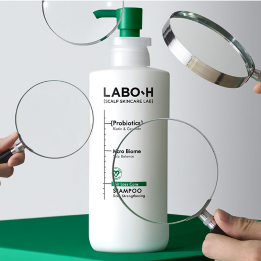 Шампунь для облегчения симптомов выпадения волос La boH Scalp Strengthing Clinic, 610 мл (скидка -23%)