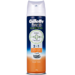 Gillette Fusion ProGlide Sensitive 2в1 Активная спортивная пена для бритья, 245г, 1шт