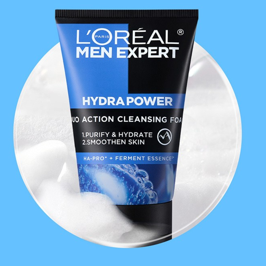 L'Oréal Paris Hydra Power Aqua Duo очищающая пенка, 100 мл, 1 шт. (скидка-34%)