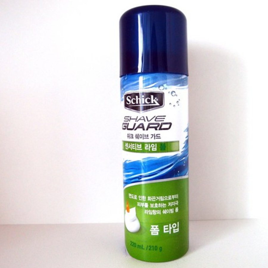 Пена для бритья Chic ShaveGuard Sensitive Lime, 220мл, 1шт