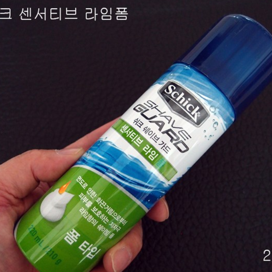 Пена для бритья Chic ShaveGuard Sensitive Lime, 220мл, 1шт