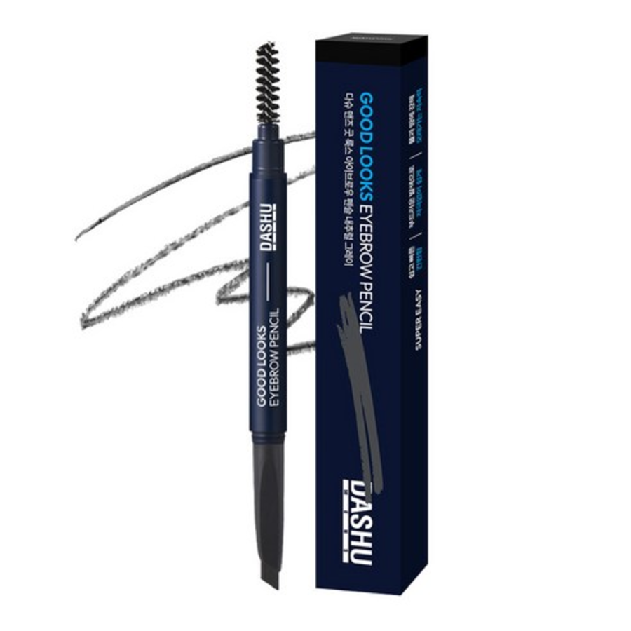 Карандаш для бровей Dashu Men's  Good Looks, натуральный серый, 1шт(скидка-34%)