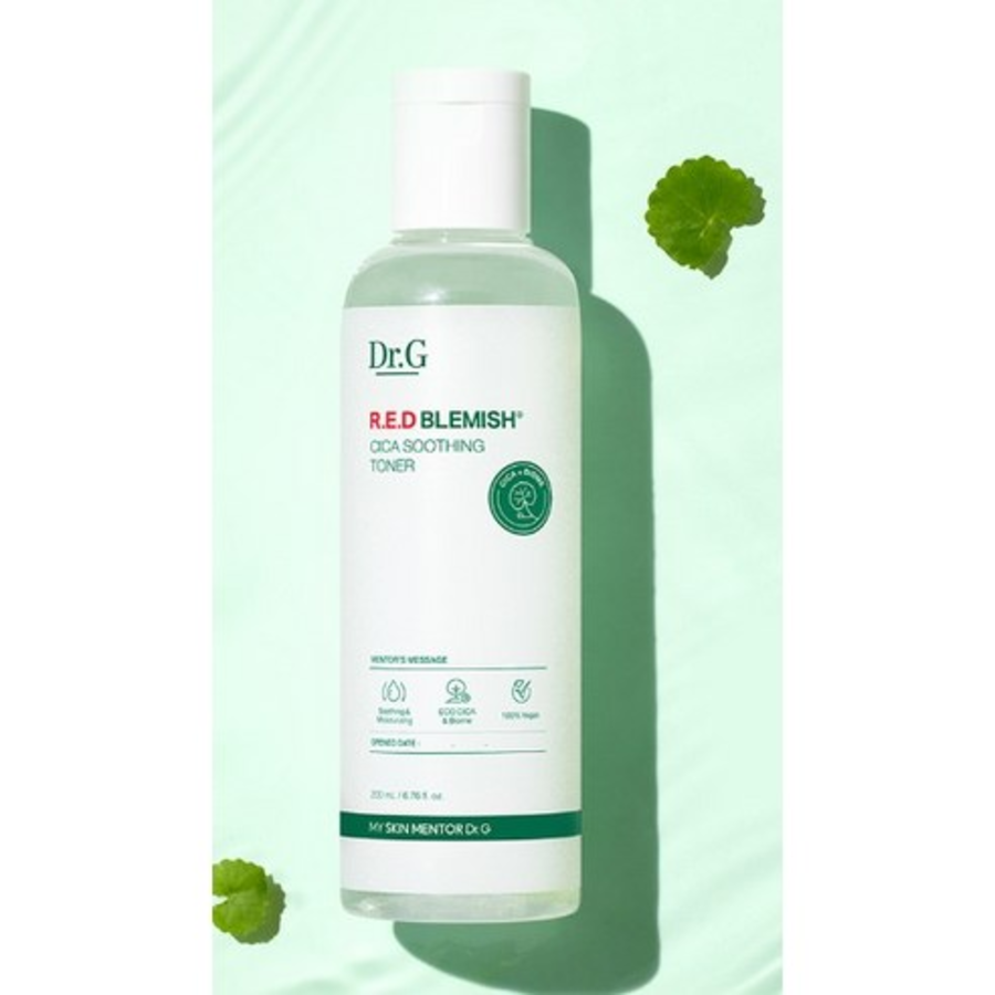 Набор Dr.G Red Blemish Cica Toner 200 мл + лосьон 150 мл (скидка -54%)