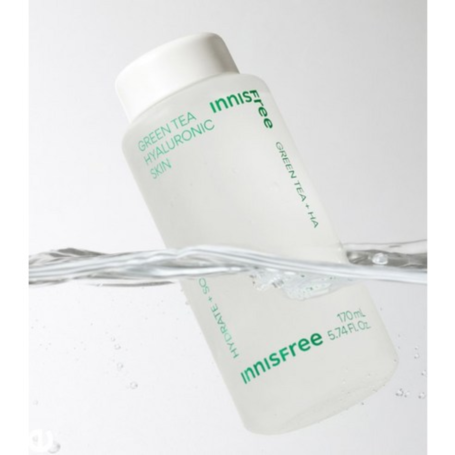 Набор для ухода за кожей с гиалуроновой кислотой Innisfree New Green Tea, 1 комплект (скидка -44%)