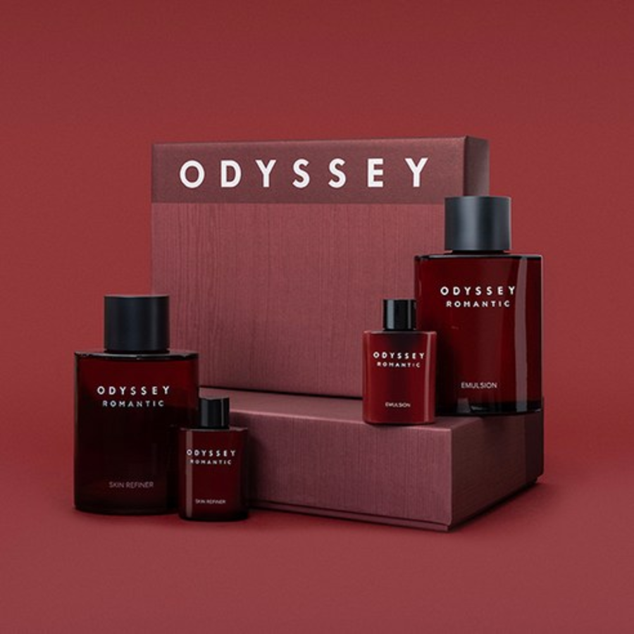 Мужской набор из 2 предметов для очищения кожи Odyssey NEW Romantic Skin Refiner (скидка -42%)