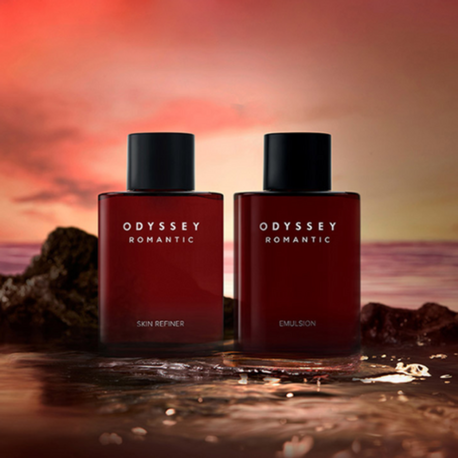 Мужской набор из 2 предметов для очищения кожи Odyssey NEW Romantic Skin Refiner (скидка -42%)