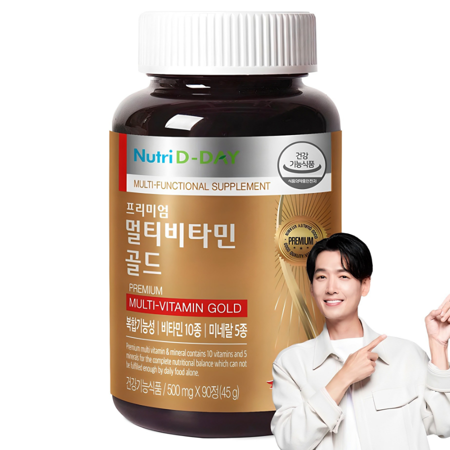 Nutriday Premium Multivitamin Gold, 90 таблеток, 1 шт. (скидка-34%)