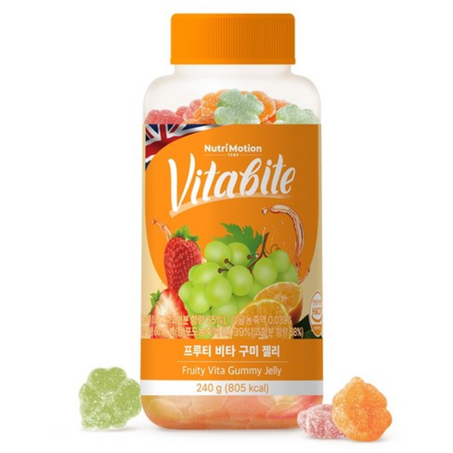 Vita Vite Желе Multi Vita Gummi с фруктовым вкусом, 80 шт., 240 г, 1 шт. (скидка-43%)