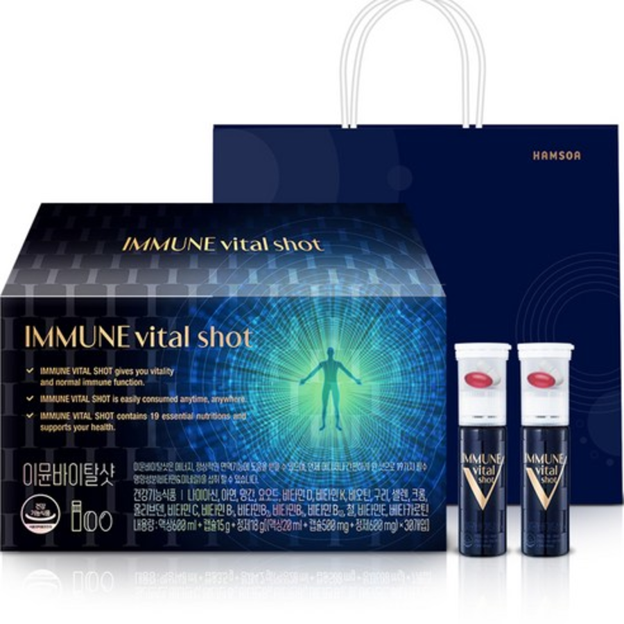 Immune Vital Shot Multivitamin 30 доз + сумка для покупок, 30 доз, 1 набор (скидка-27%)