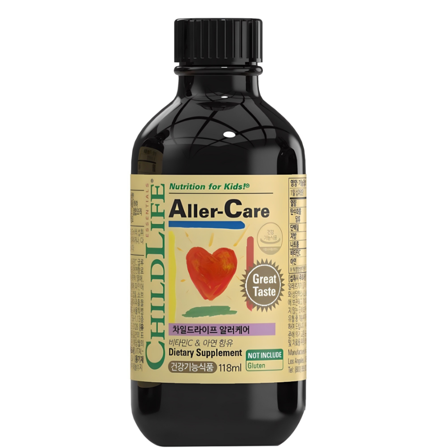 Childlife Allergy Care, цинк, витамин С, виноградный вкус, 118 мл, 1 шт. (скидка-6%)