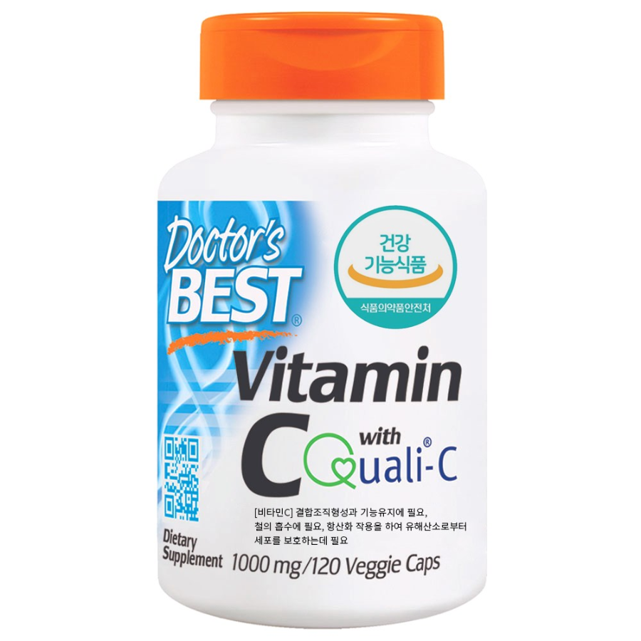 Doctor's Best Витамин С 1000мг, 120 таблеток, 1 шт.