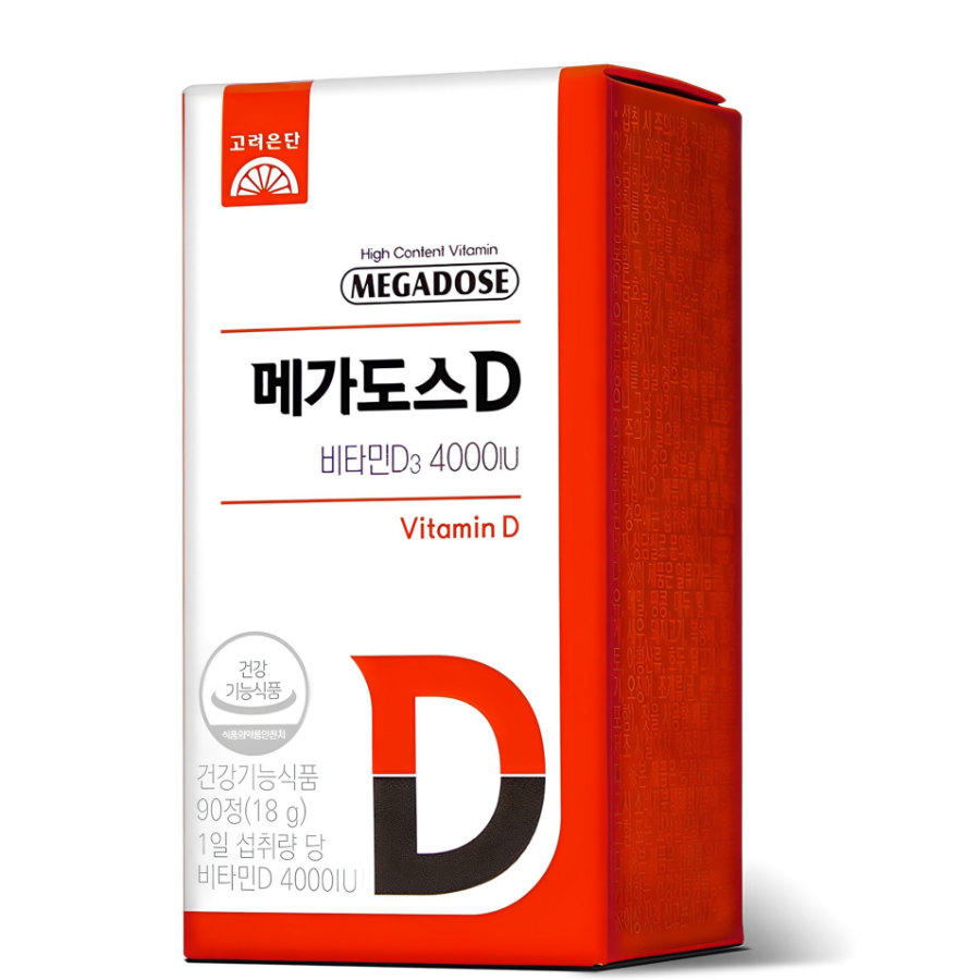 Megadose D Витамин D3 4000 МЕ, 90 таблеток, 1 шт. (скидка-38%)