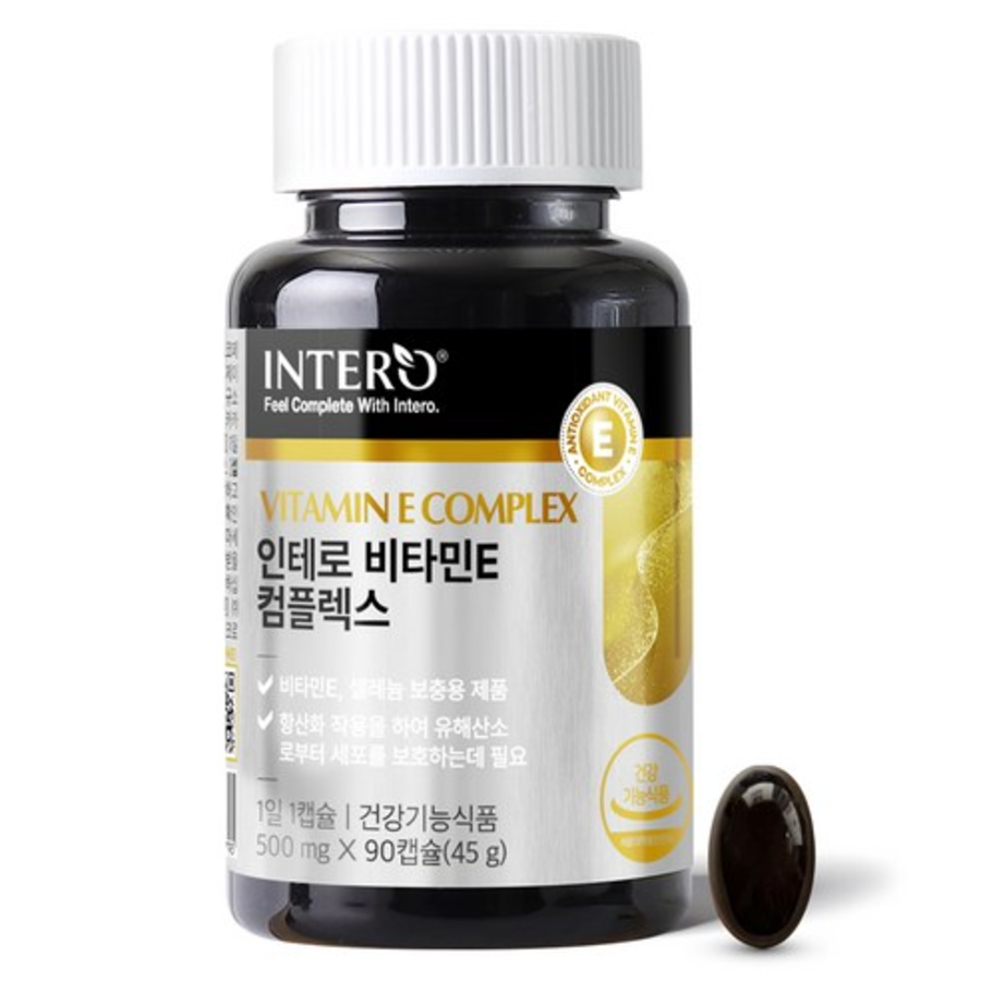 Комплекс витамина Е Intero, 90 таблеток, 1 шт. (скидка-41%)