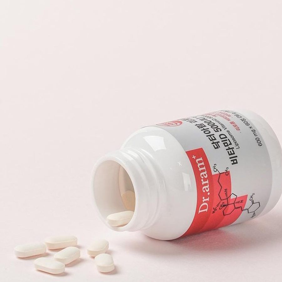 Dr. Aram Липосомальный витамин D 5000МЕ Витамин К 36г, 60 таблеток, 1 шт.