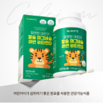 Витамин Village Mampyeonhan Детский Кальций Магний Цинк Витамин D 234г, 180 таблеток, 1 шт.