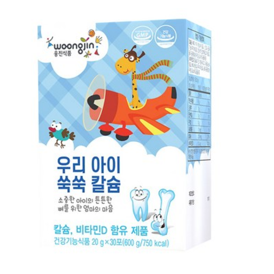 Woongjin Our Child Growing Кальций желе 30 шт., 600 г, 1 шт. (скидка-5%)