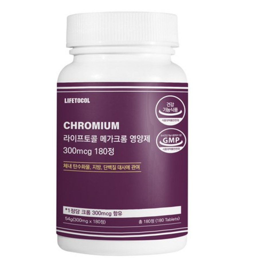 Lifetocol Mega Chrome Добавка 300 мкг 54 г, 180 таблеток, 1 шт. (скидка-42%)